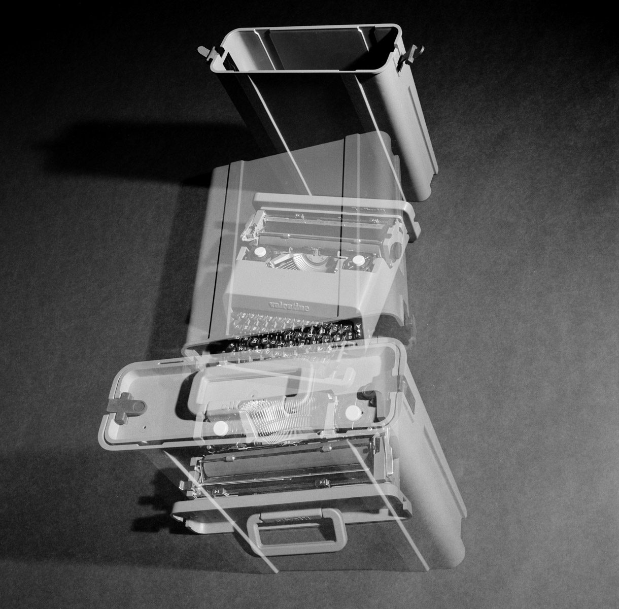 Machine à écrire - Valentine Ettore - Sottsass - Olivetti - Photo Carol-Marc Lavrillier