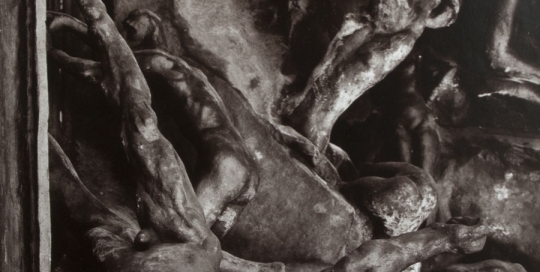 Porte de l'Enfer - Sculpture Rodin - Fronton femme - Photo Carol-Marc Lavrillier