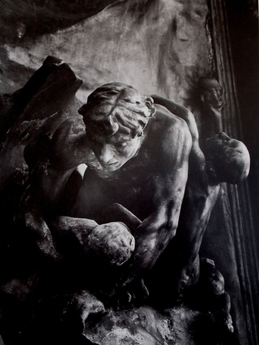 Porte de l'Enfer - Sculpture Rodin - Ugolin-face - Photo Carol-Marc Lavrillier